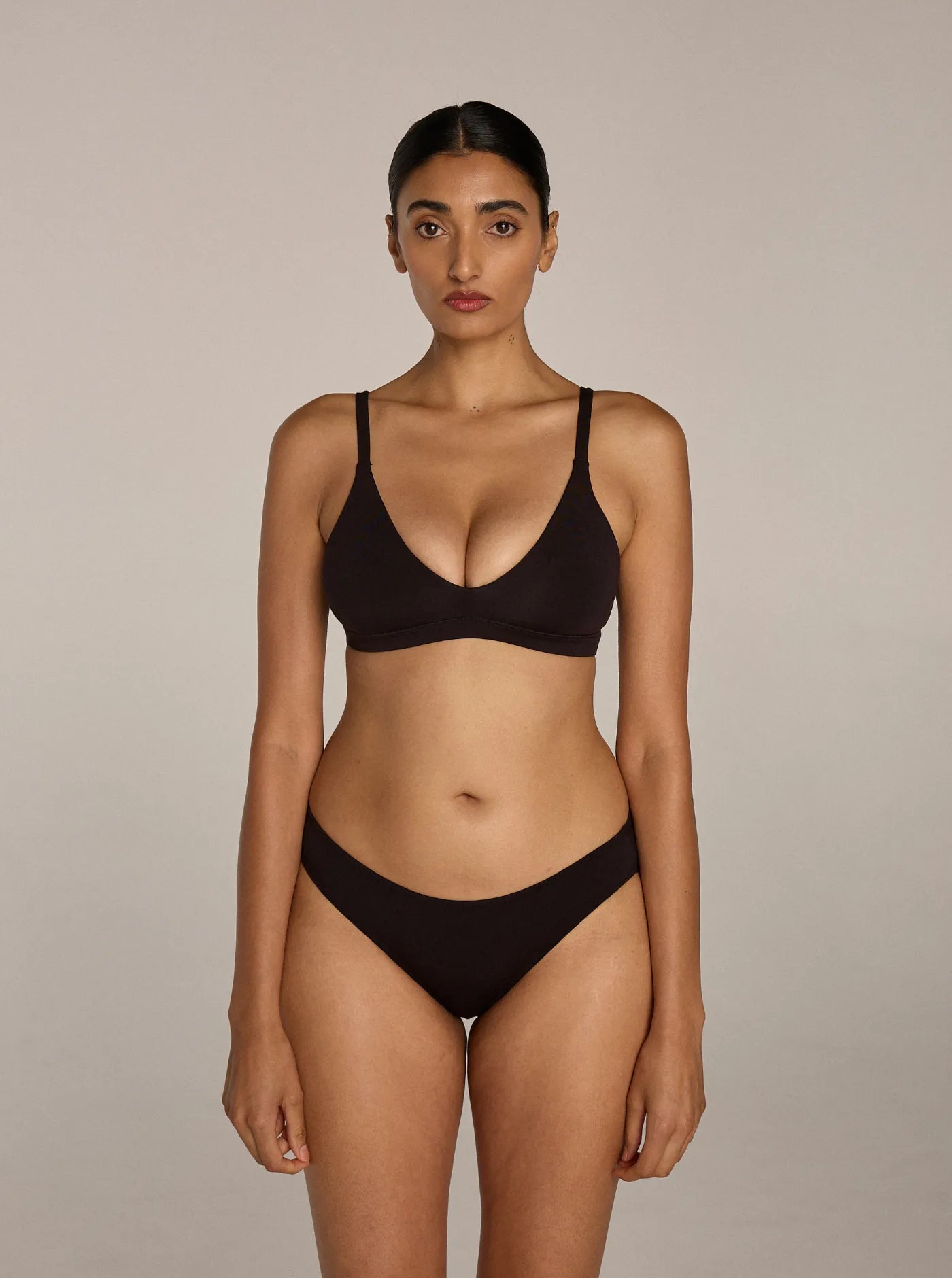 Meadow Adjustable Bra Charcoal