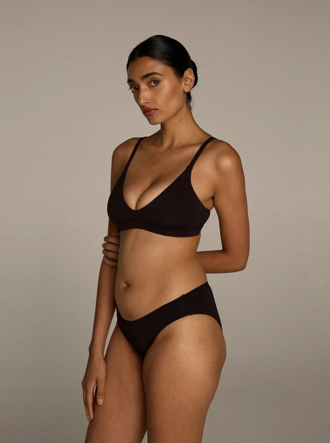 Meadow Adjustable Bra Charcoal