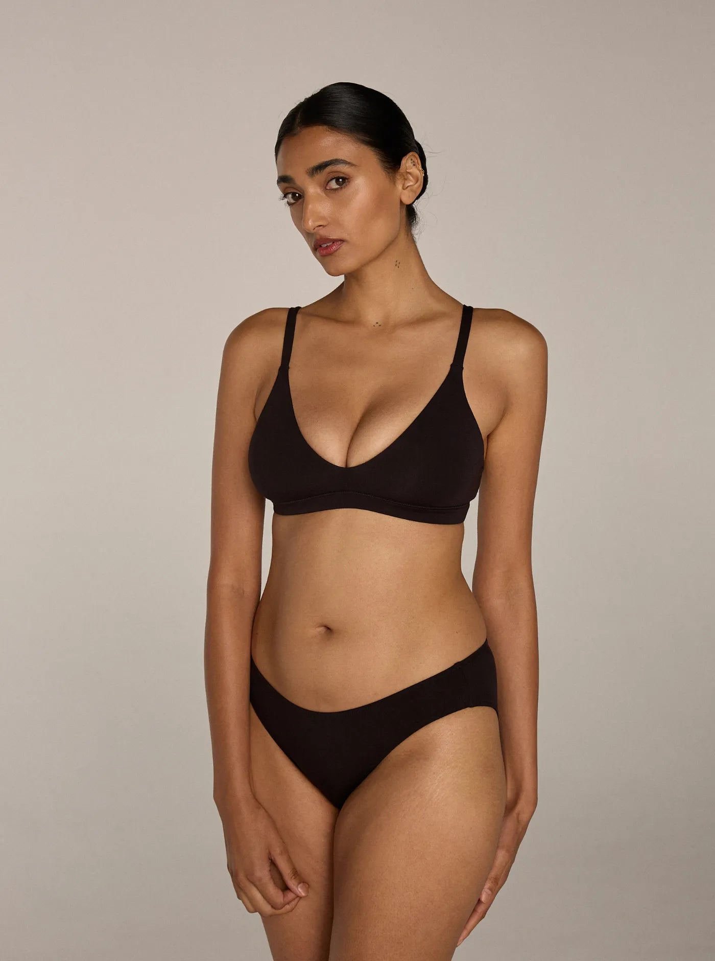 Meadow Bra Charcoal