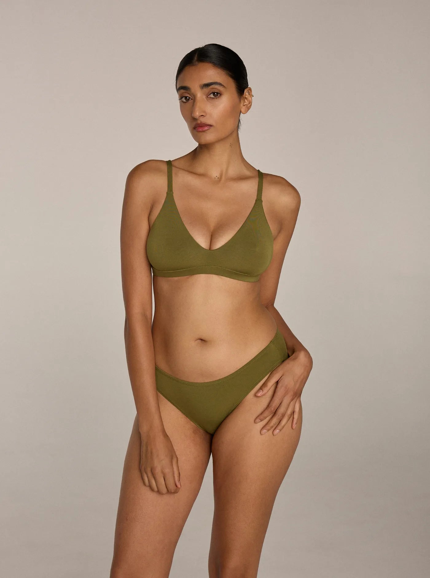 Meadow Bra Olive