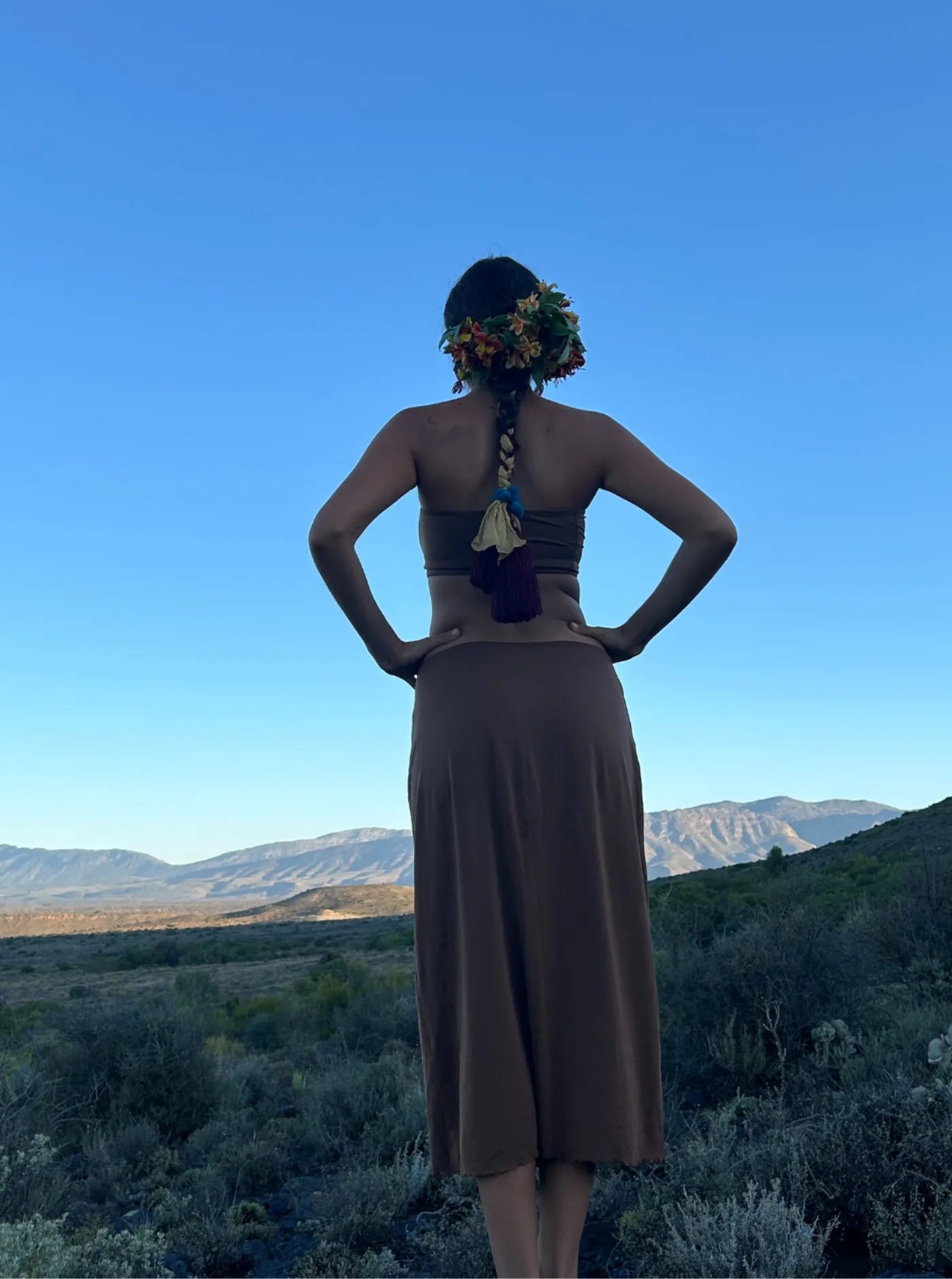 Onder Long Skirt Earth