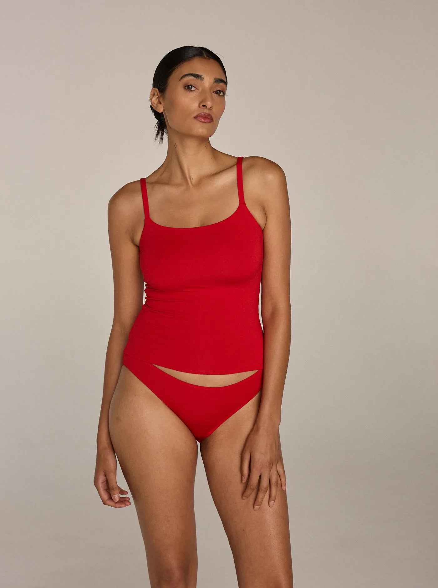 Pebble Singlet Chilli