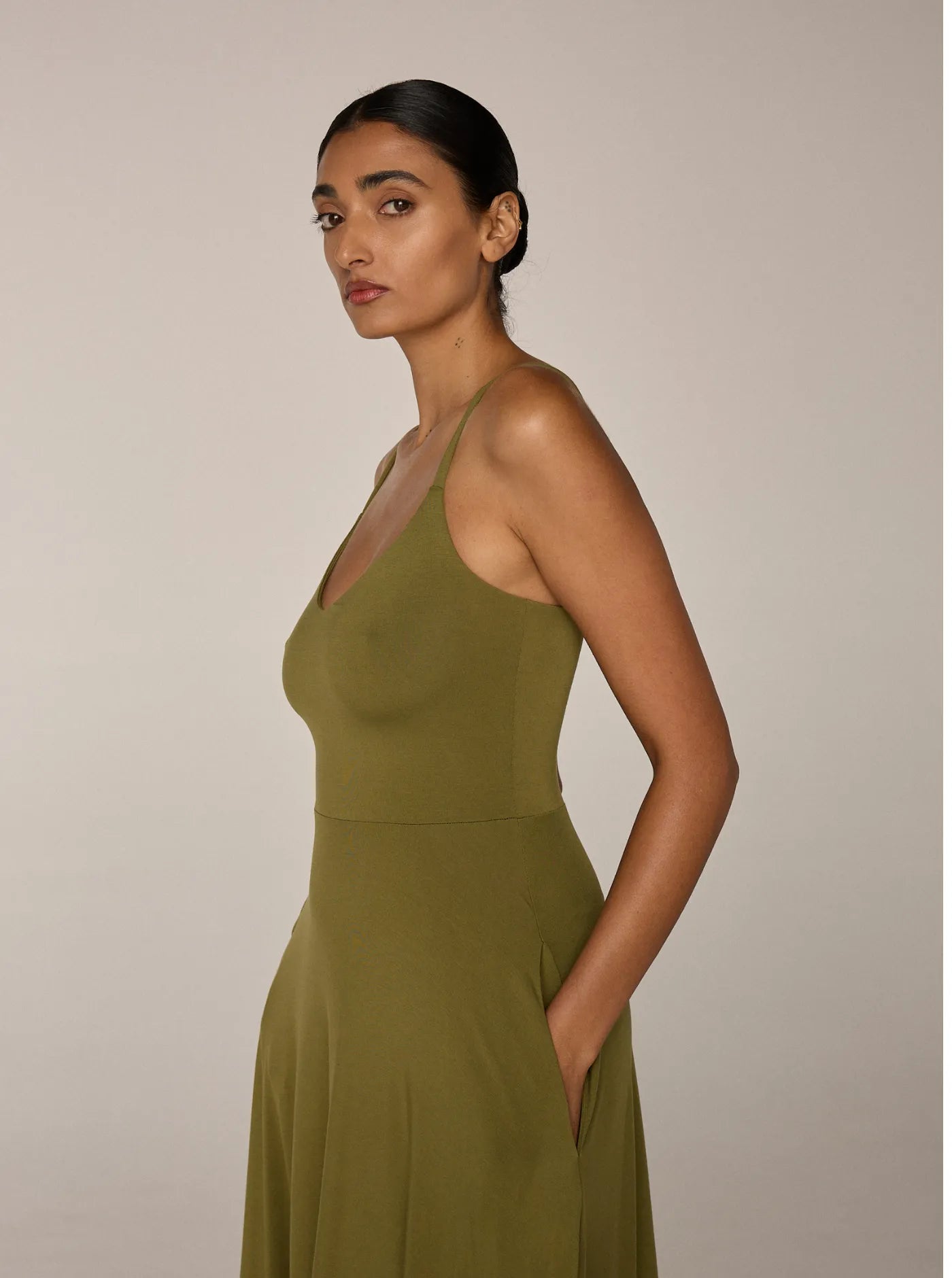 Pia Dress Olive