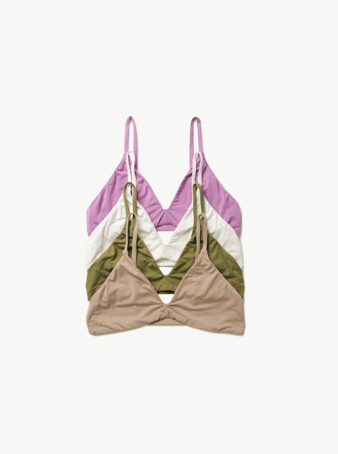 Stella Low Cut Bra 4 Pack - Dusk