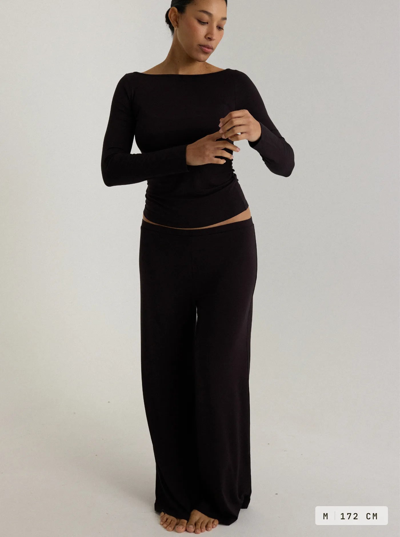 Koru Straight Pant Charcoal