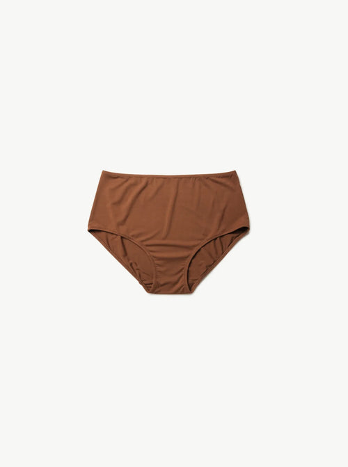 Lena High Waist Undies Earth
