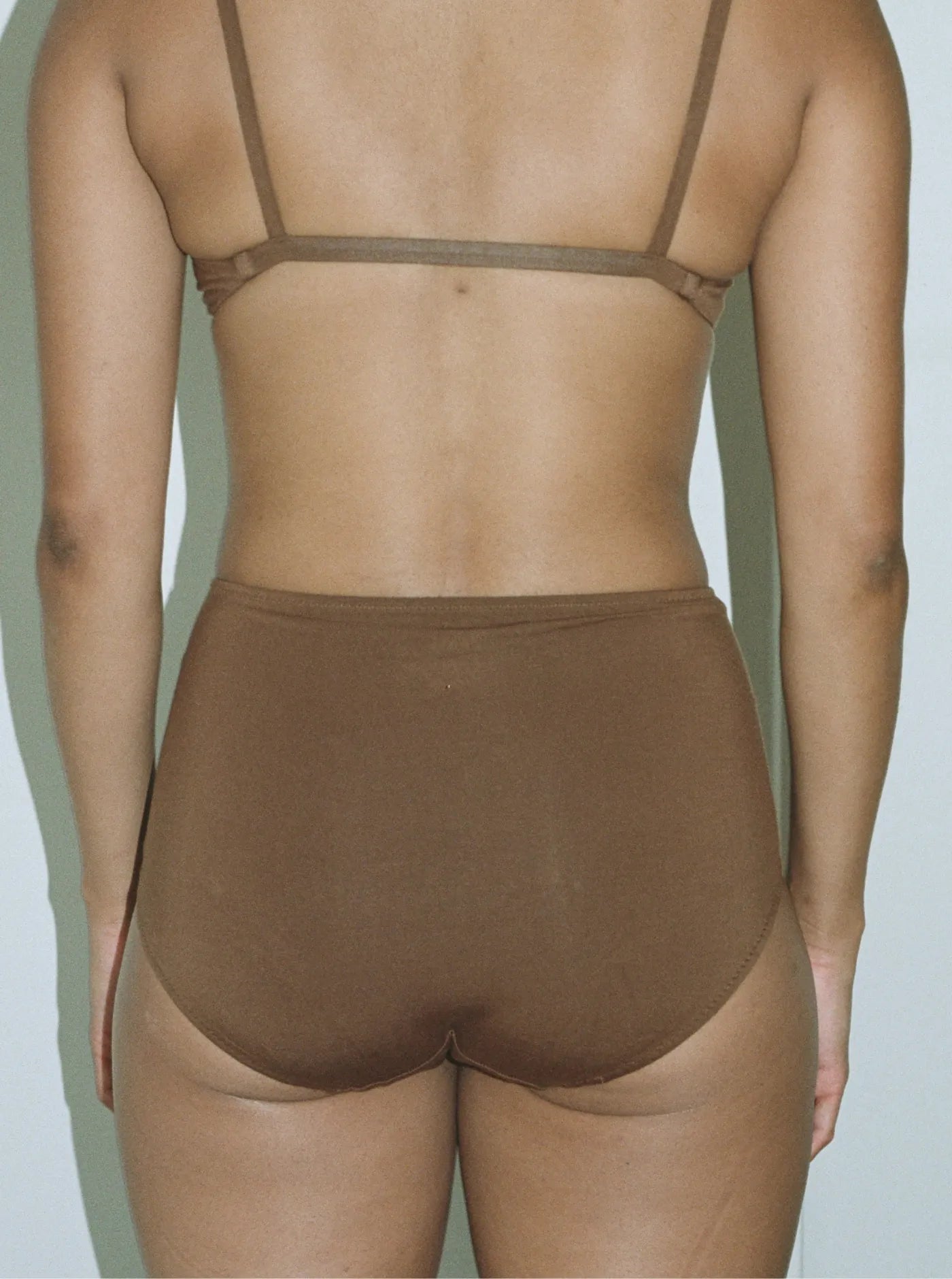 Lena High Waist Undies Earth