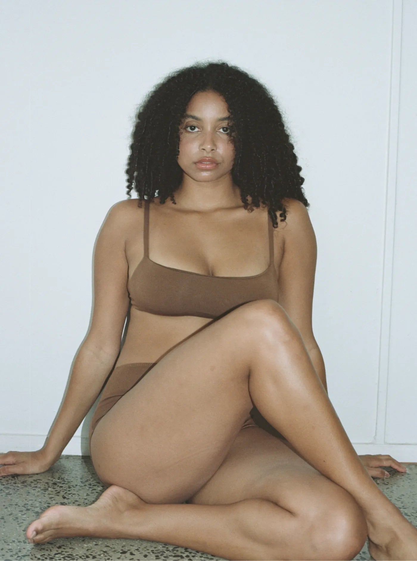 Lena High Waist Undies Earth