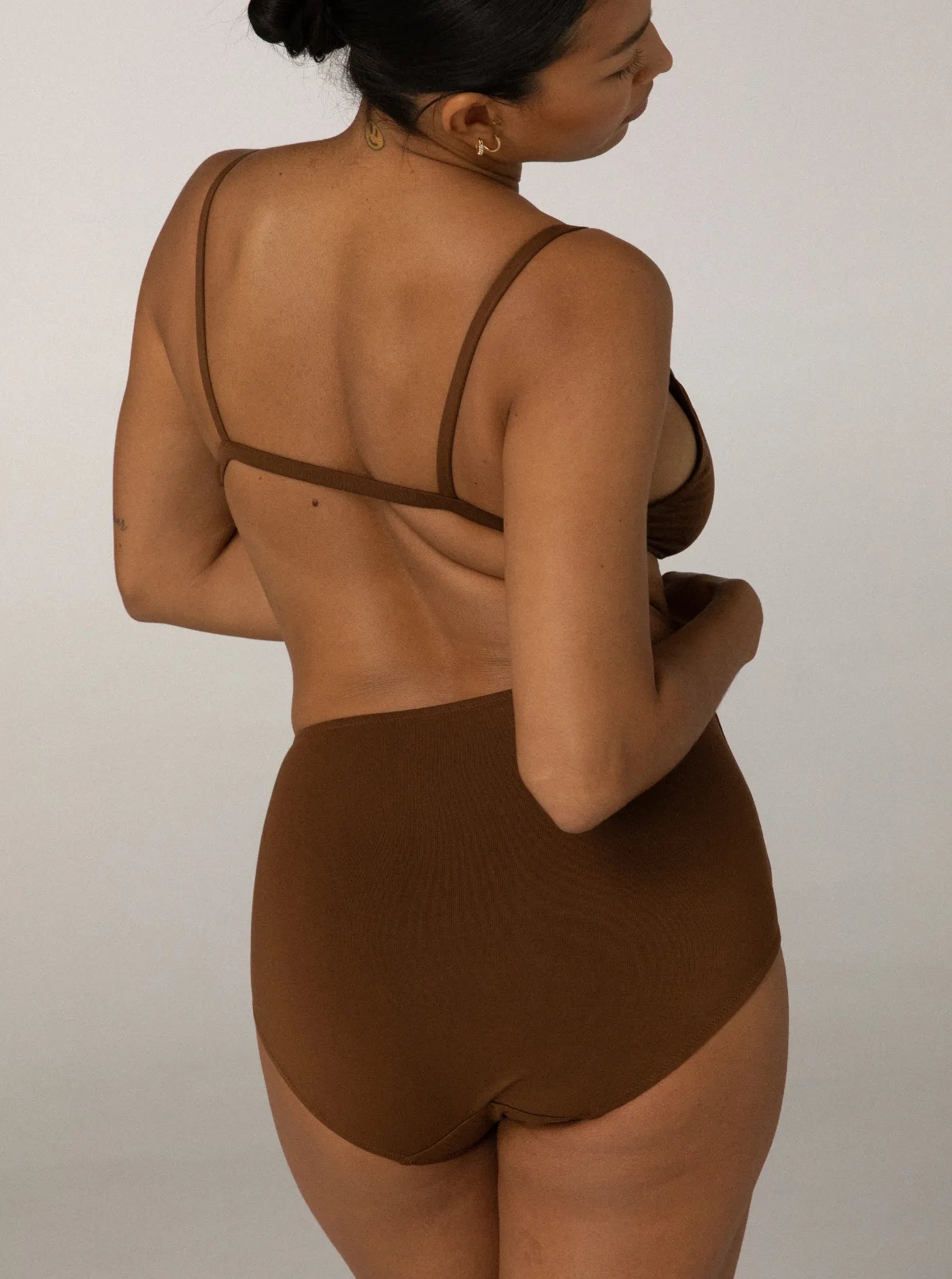 Lena High Waist Undies Earth