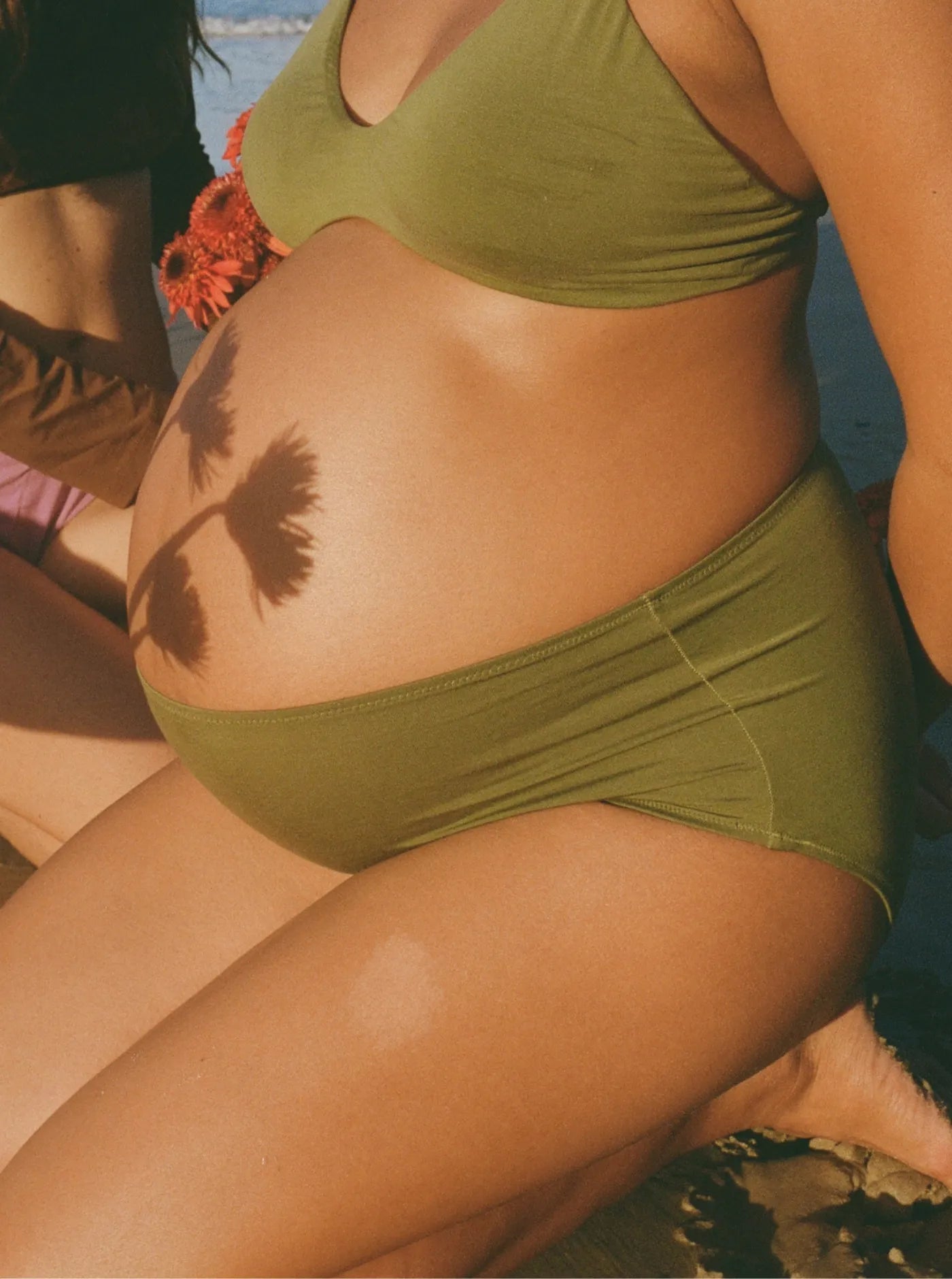 Lena High Waist Undies Olive