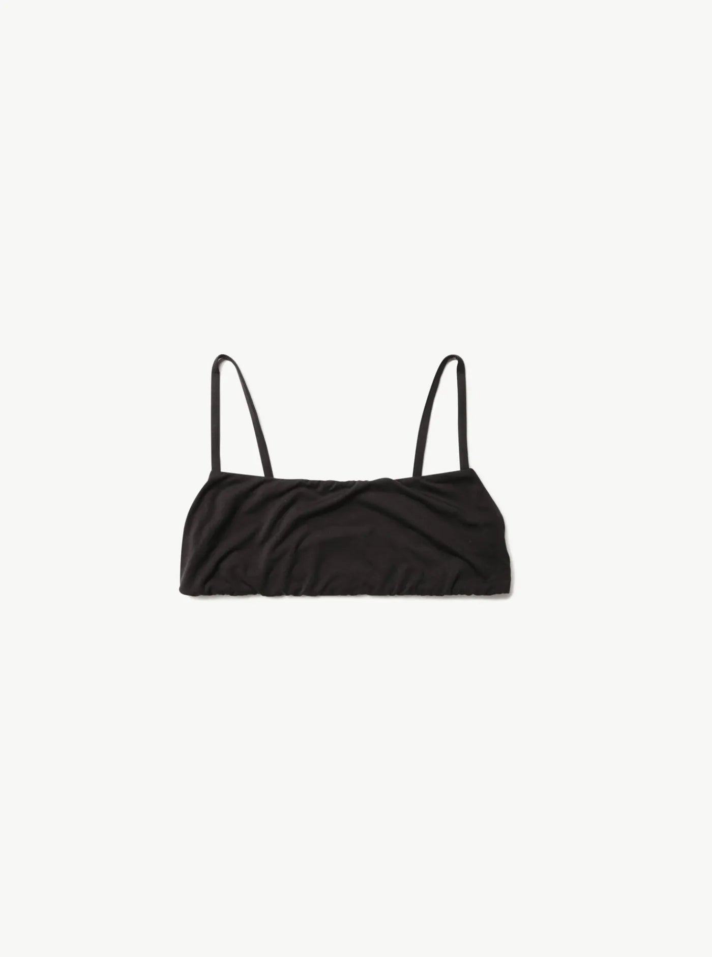 Leo High Cut Bra Charcoal