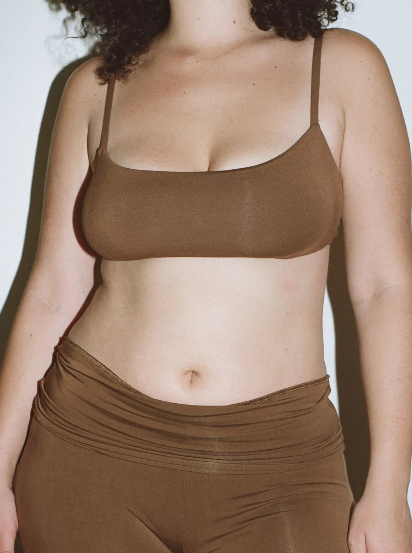 Leo High Cut Bra Earth