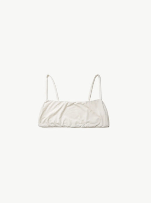 Leo High Cut Bra Ivory