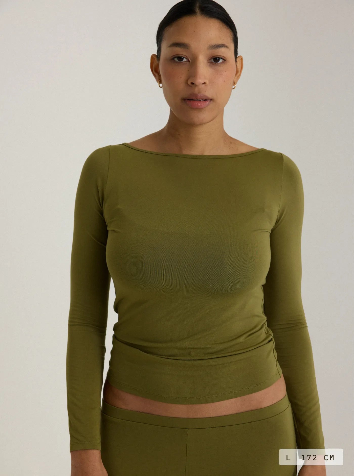 Manu Long Sleeve Top Olive