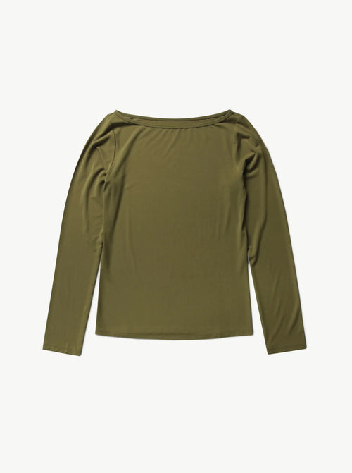Manu Long Sleeve Top Olive