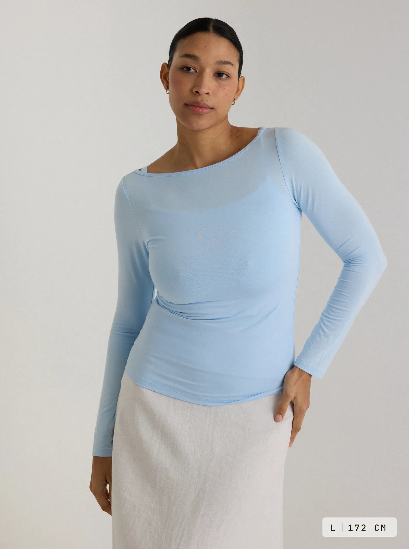 Manu Long Sleeve Top Sky