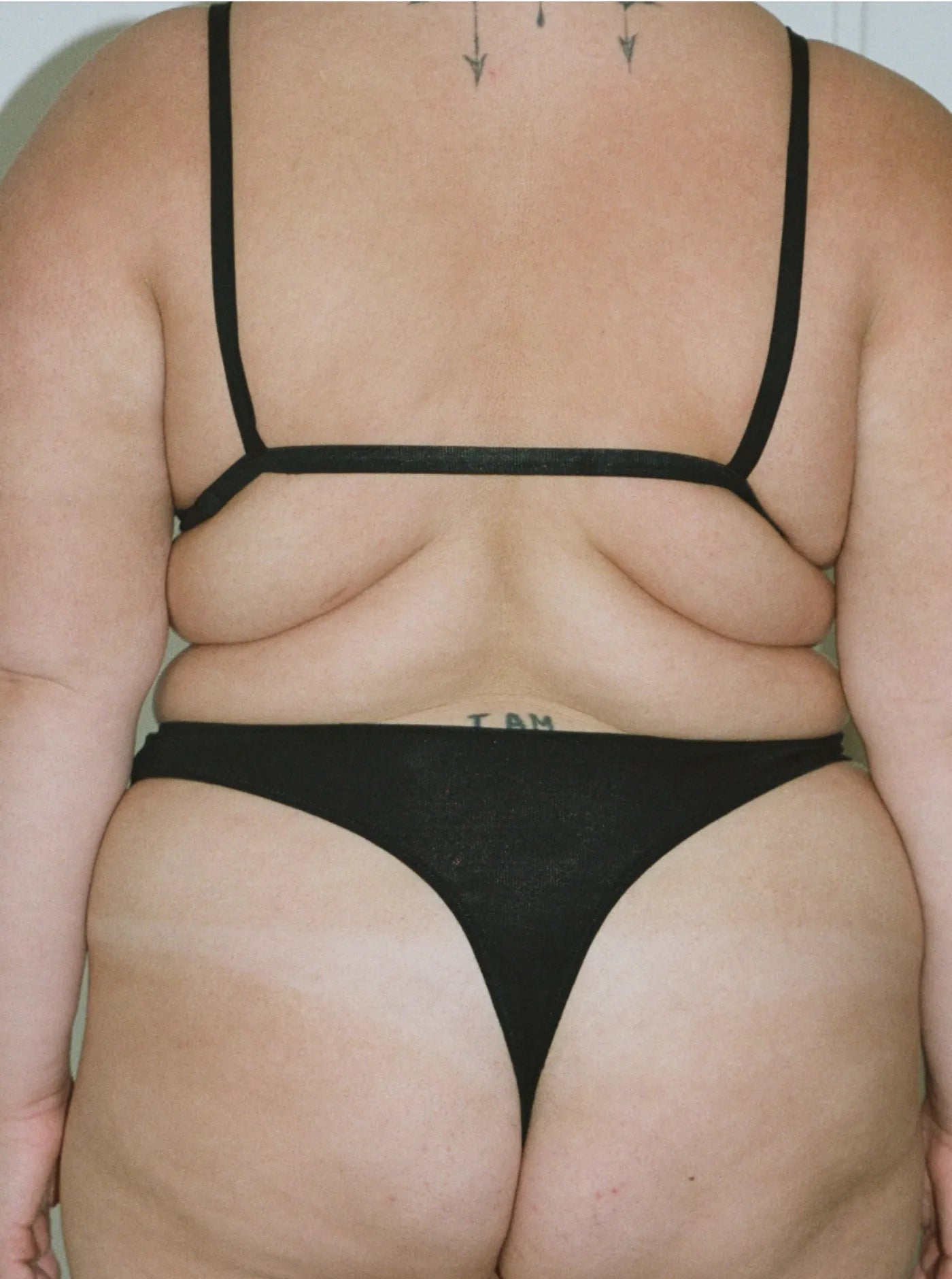 Moana High Waist G-String Charcoal