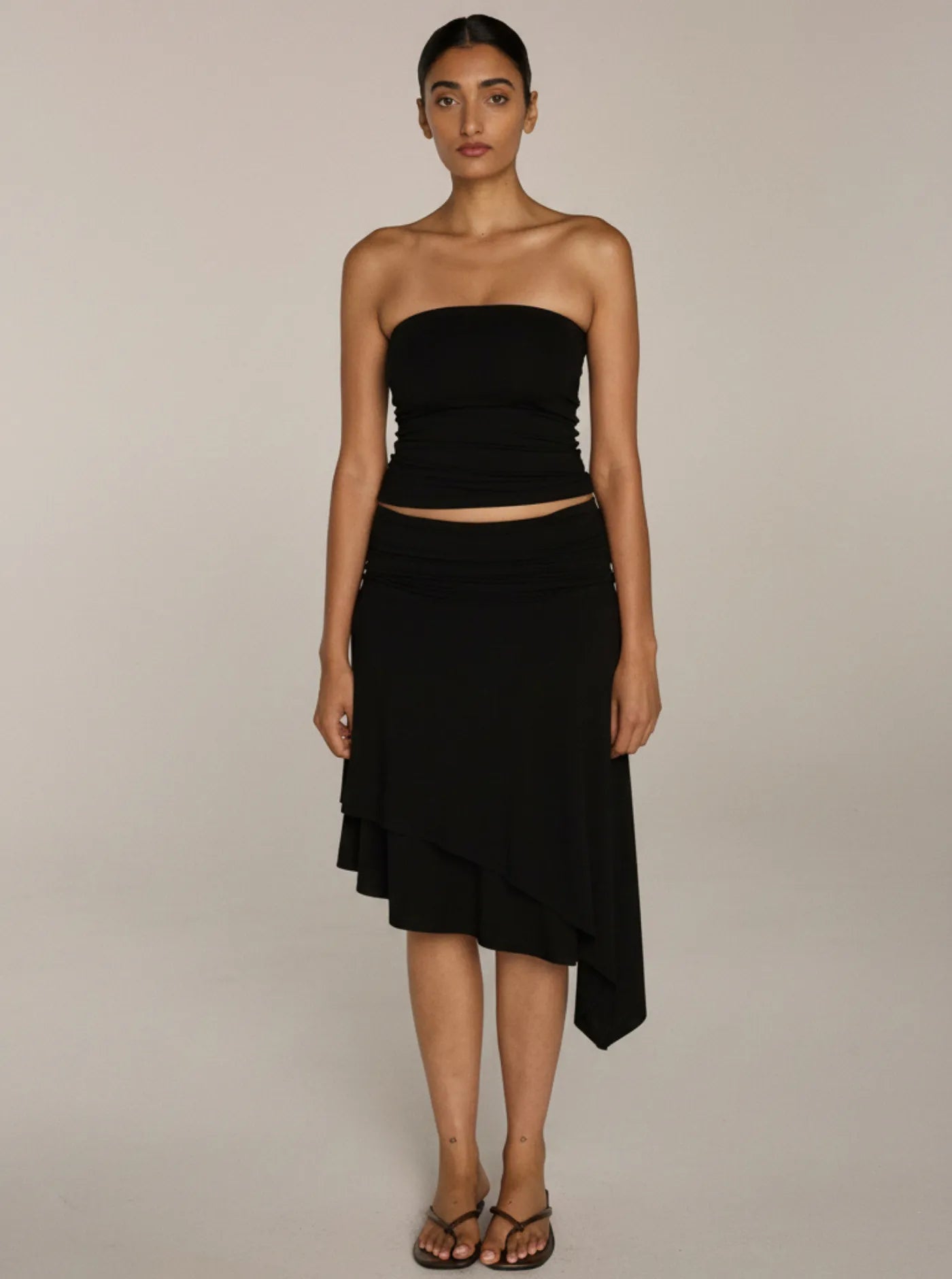 Serena Skirt Charcoal