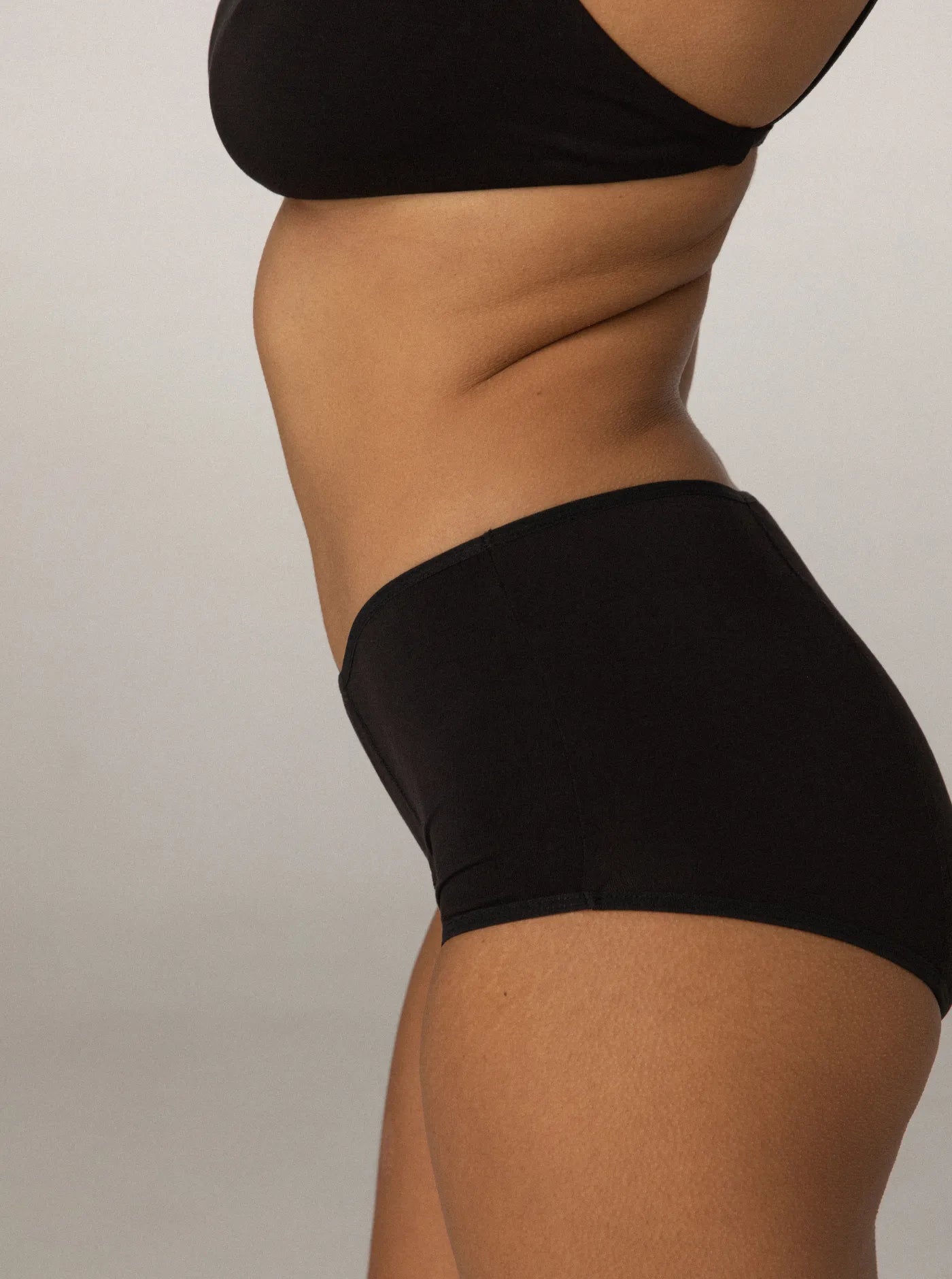 Period & Leakproof Full Brief Charcoal