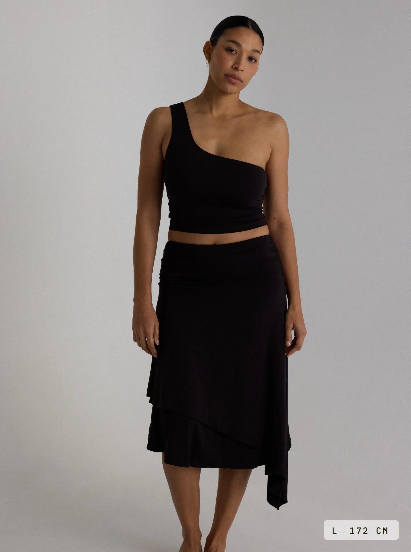 Serena Skirt Charcoal