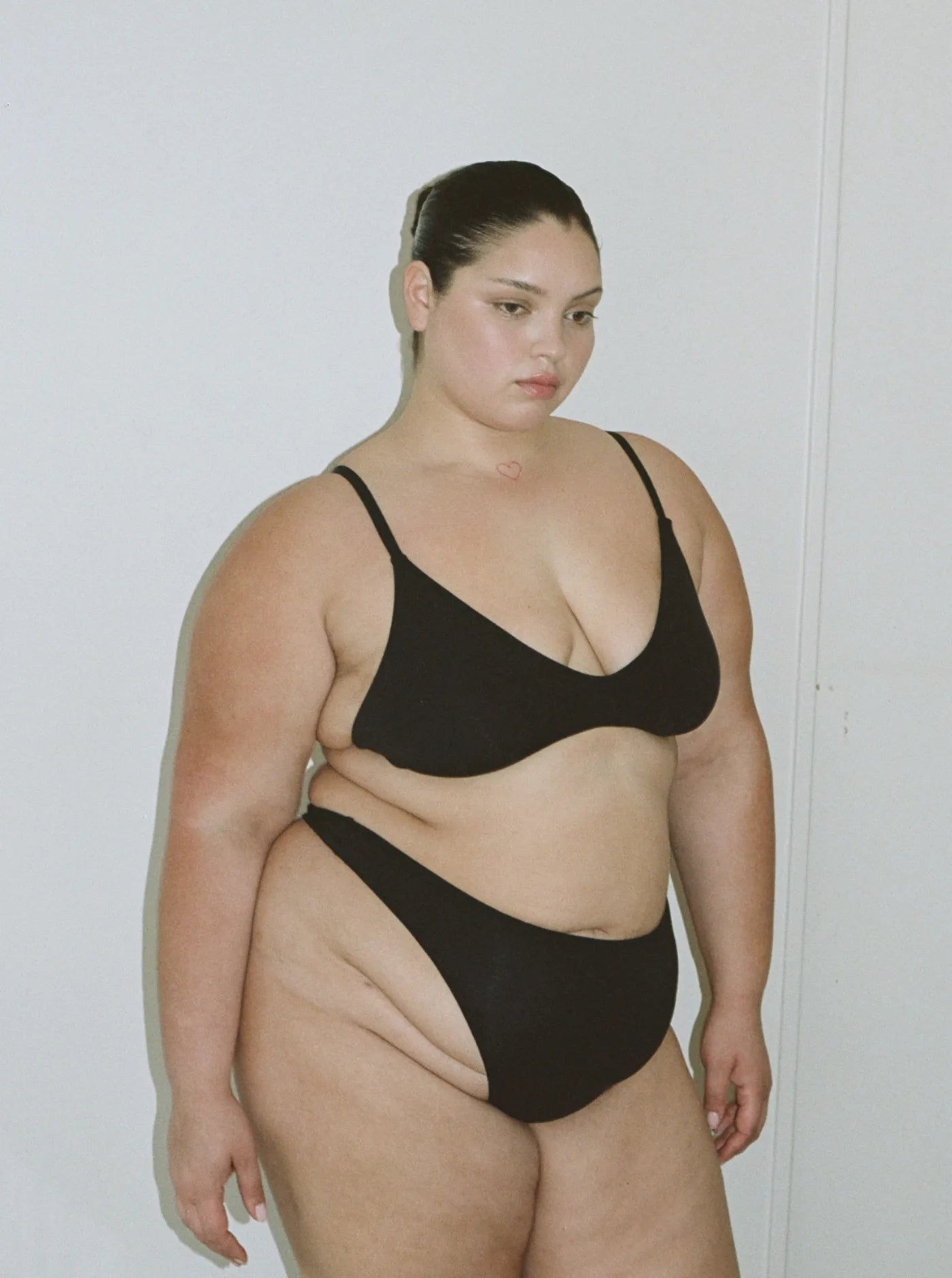 Stella Low Cut Bra Charcoal