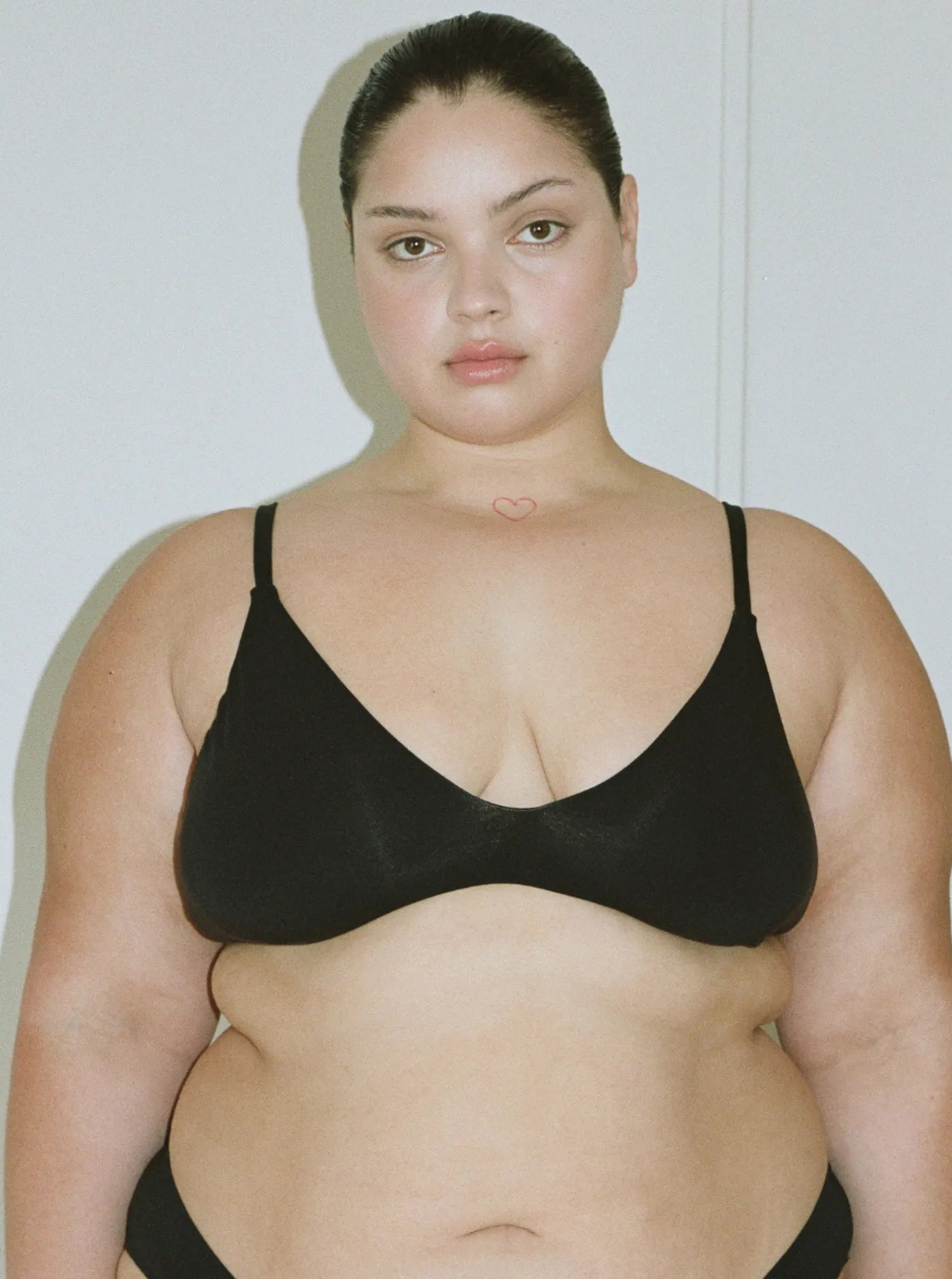 Stella Low Cut Bra Charcoal