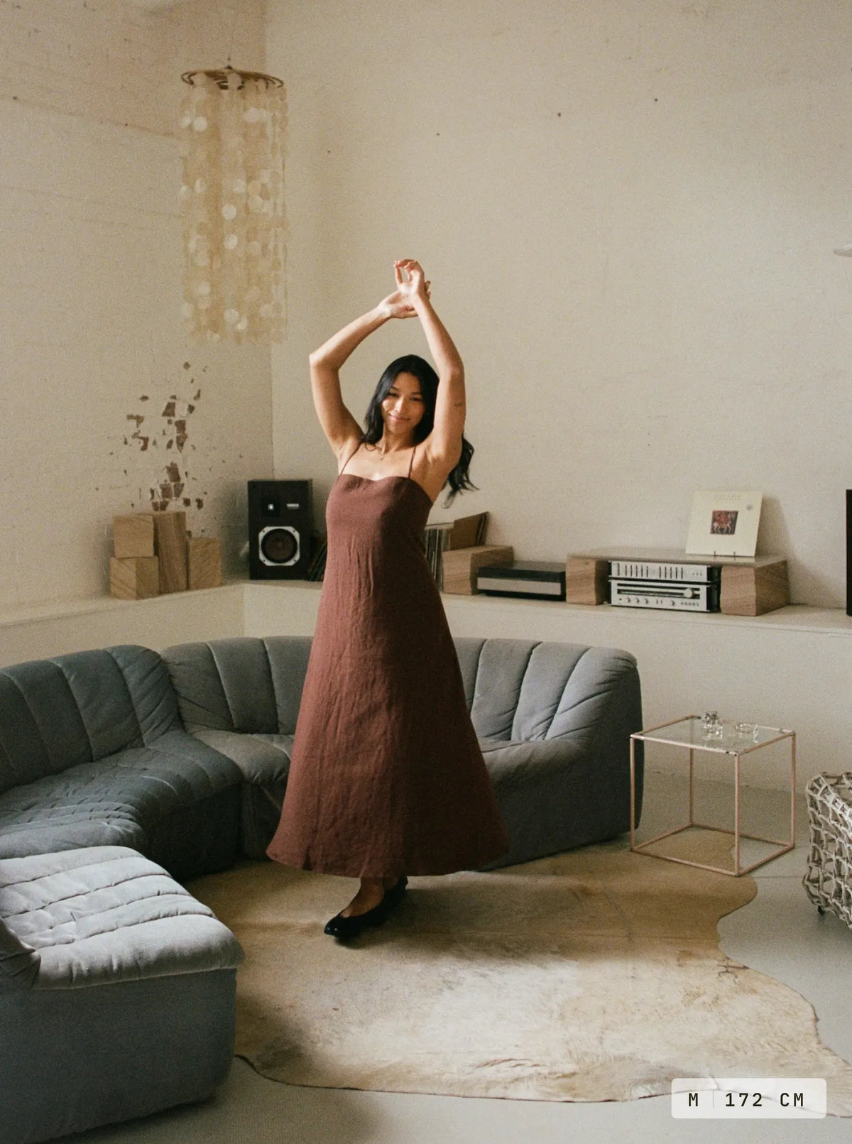 Marama Linen Dress Earth