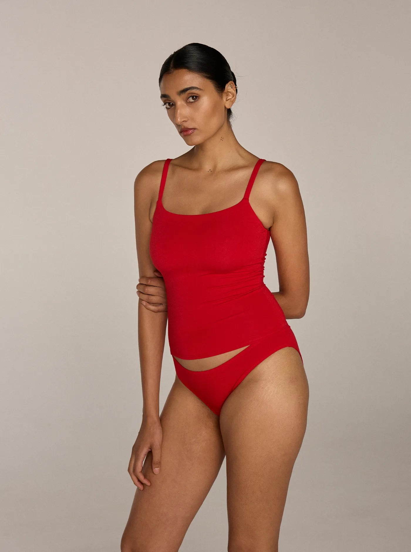 Pebble Singlet Chilli