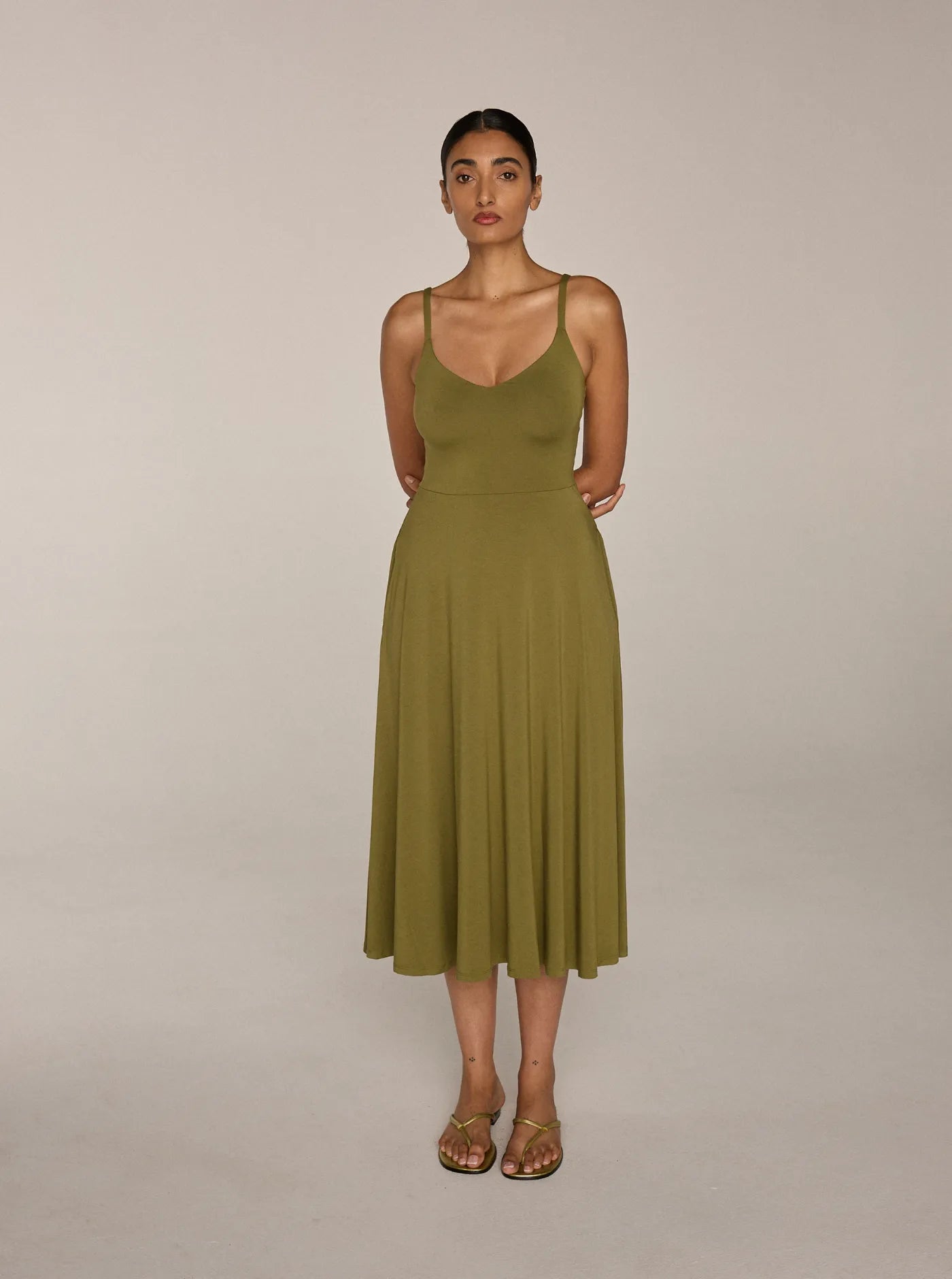 Pia Dress Olive