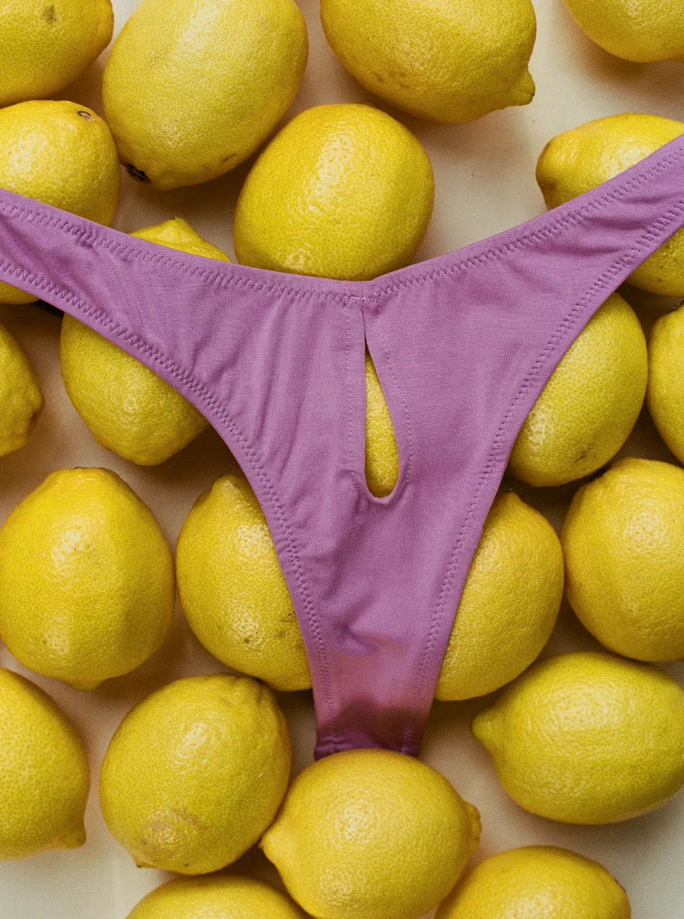 Real Bush G-String Plum