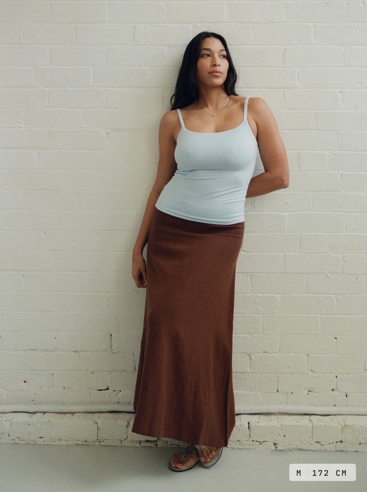 Tui Linen Skirt Earth