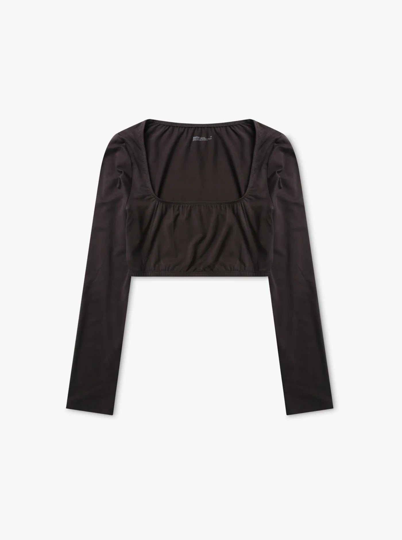 Charlotte Crop Top Charcoal