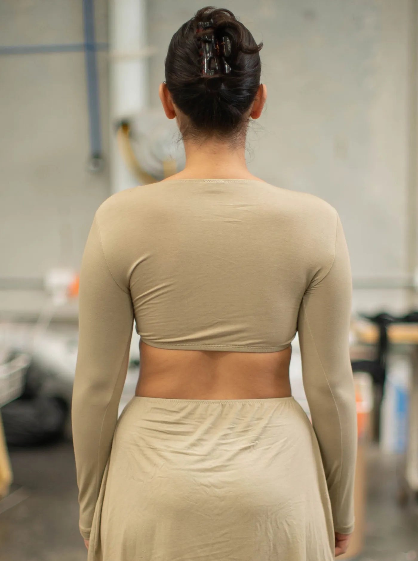 Charlotte Crop Top Toast