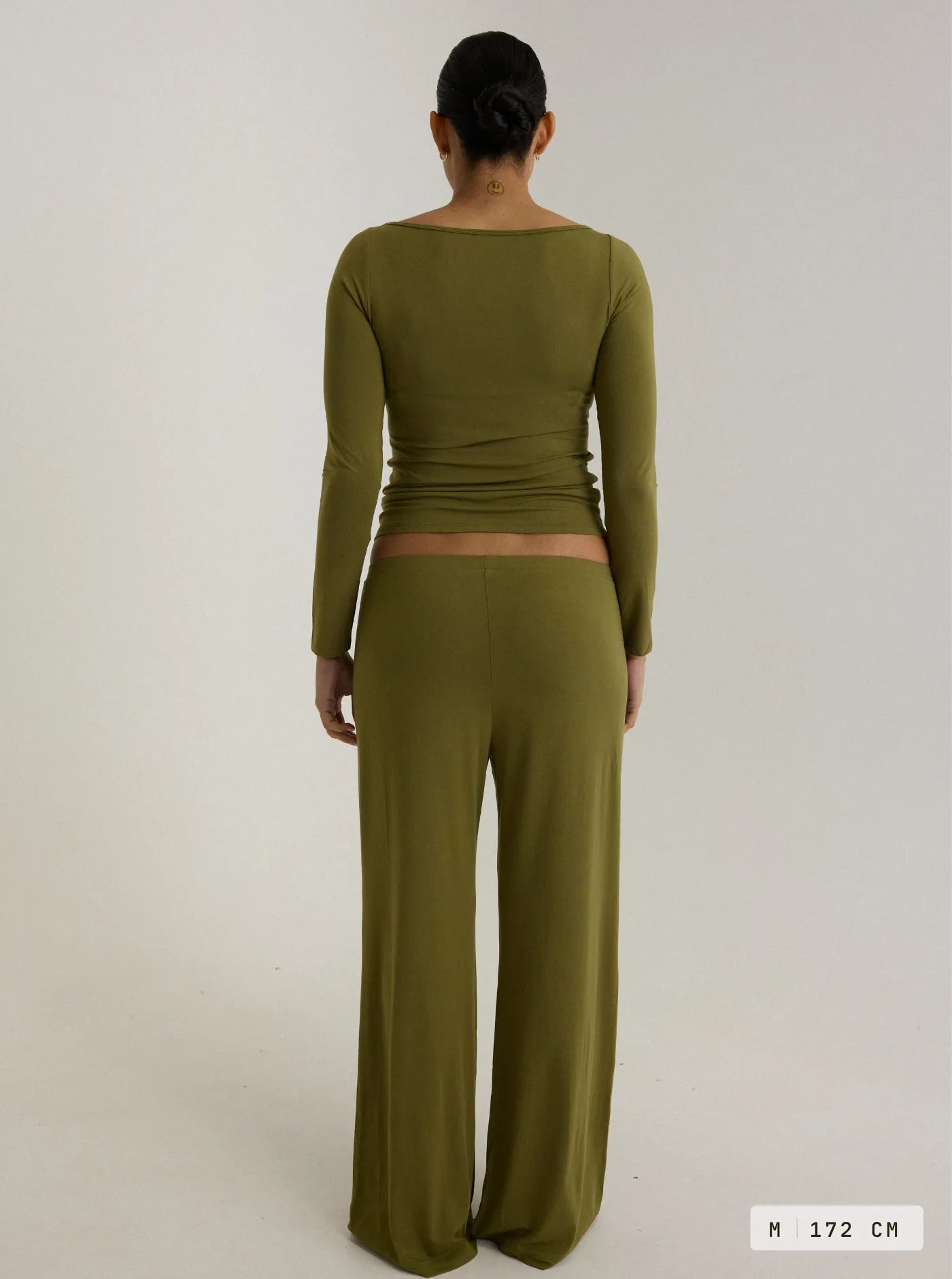 Koru Straight Pant Olive