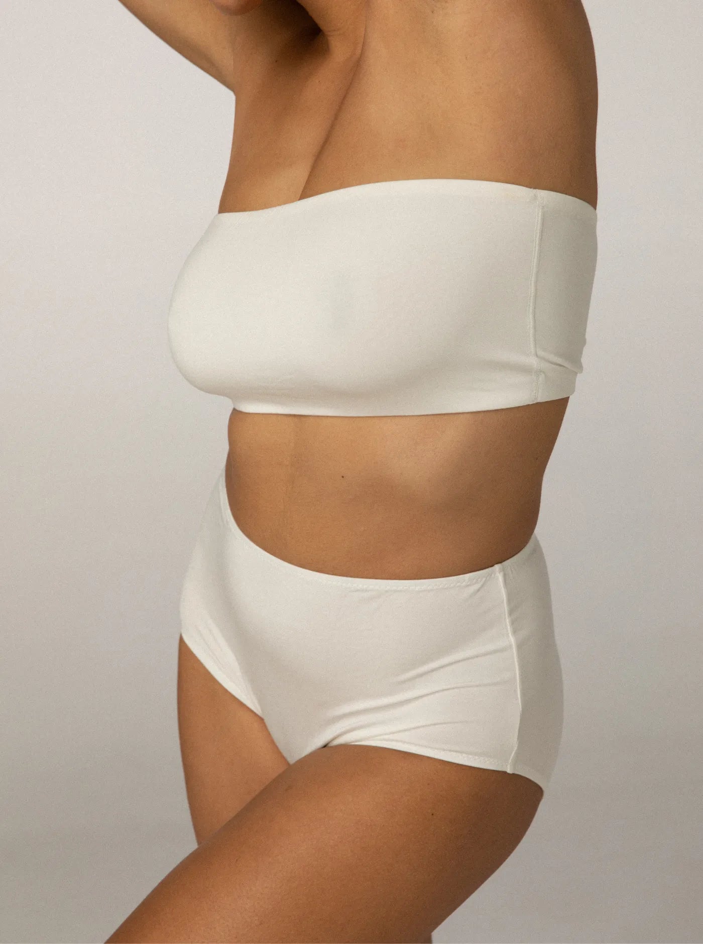 Lena High Waist Undies Ivory