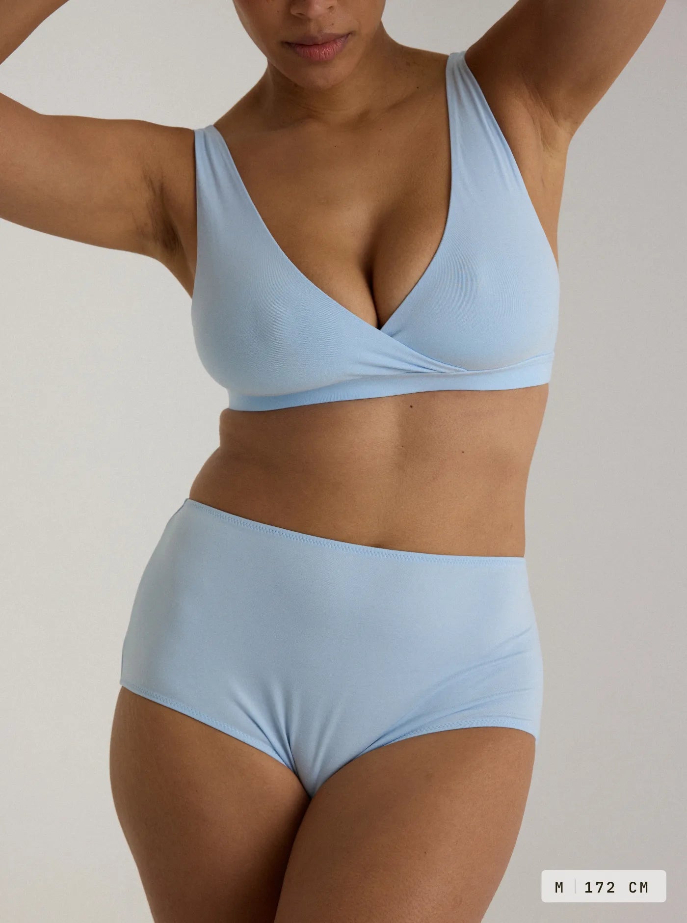 Lena High Waist Undies Sky