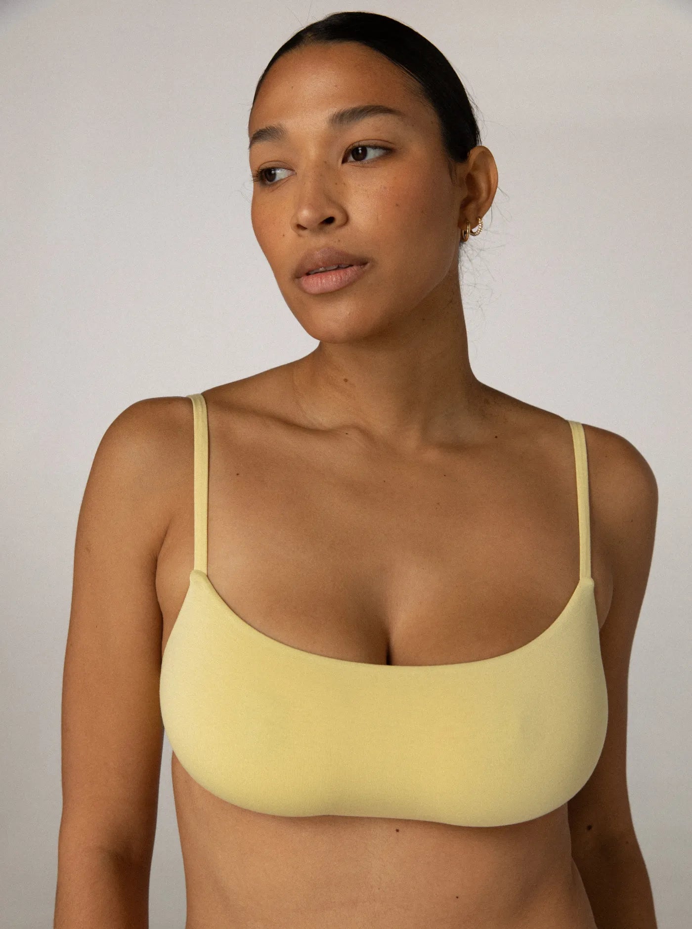 Leo High Cut Bra Butter