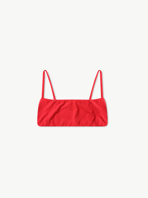 Leo High Cut Bra Chilli