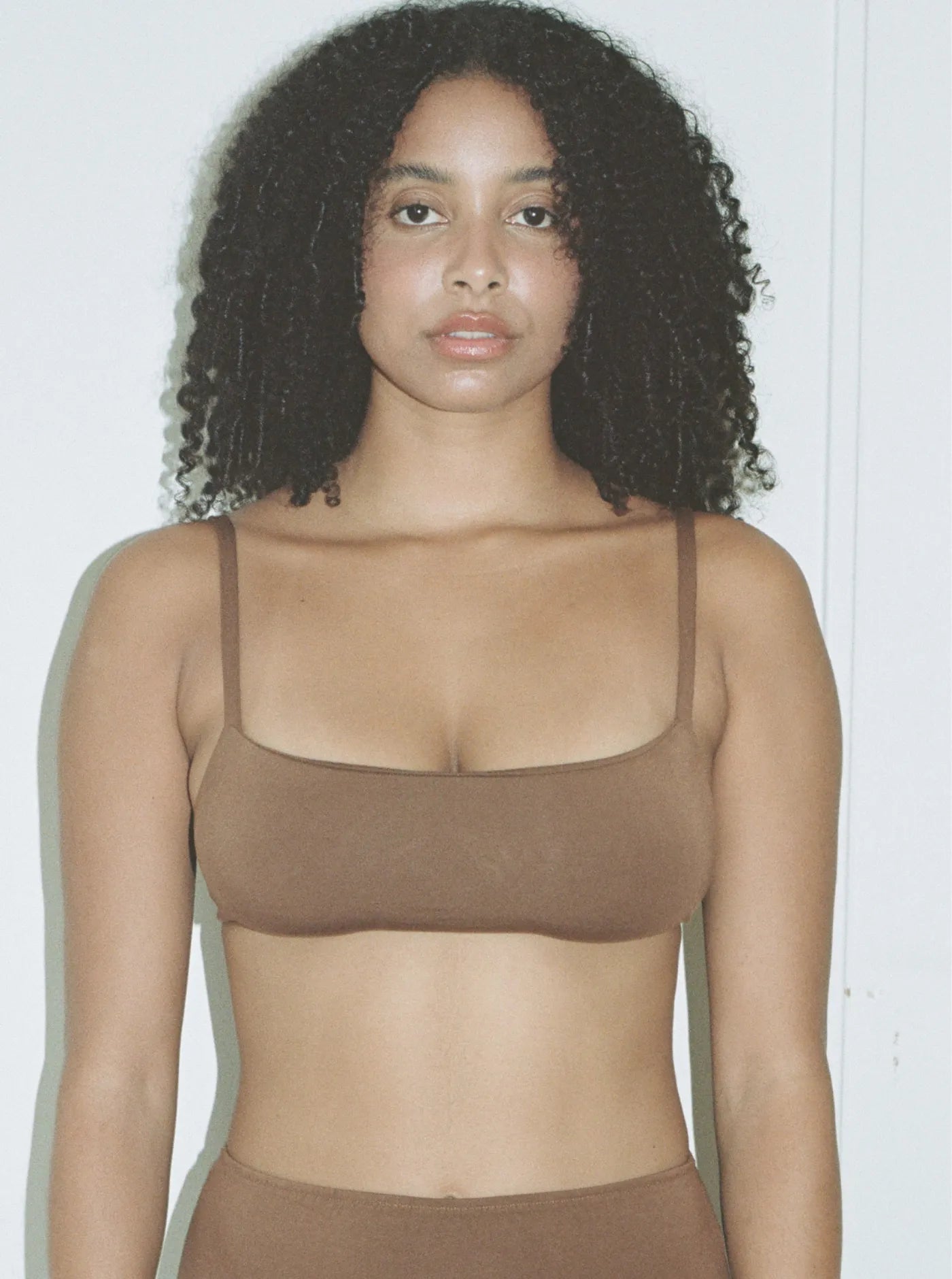 Leo High Cut Bra Earth