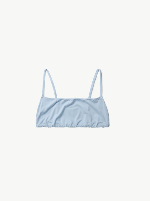 Leo High Cut Bra Sky