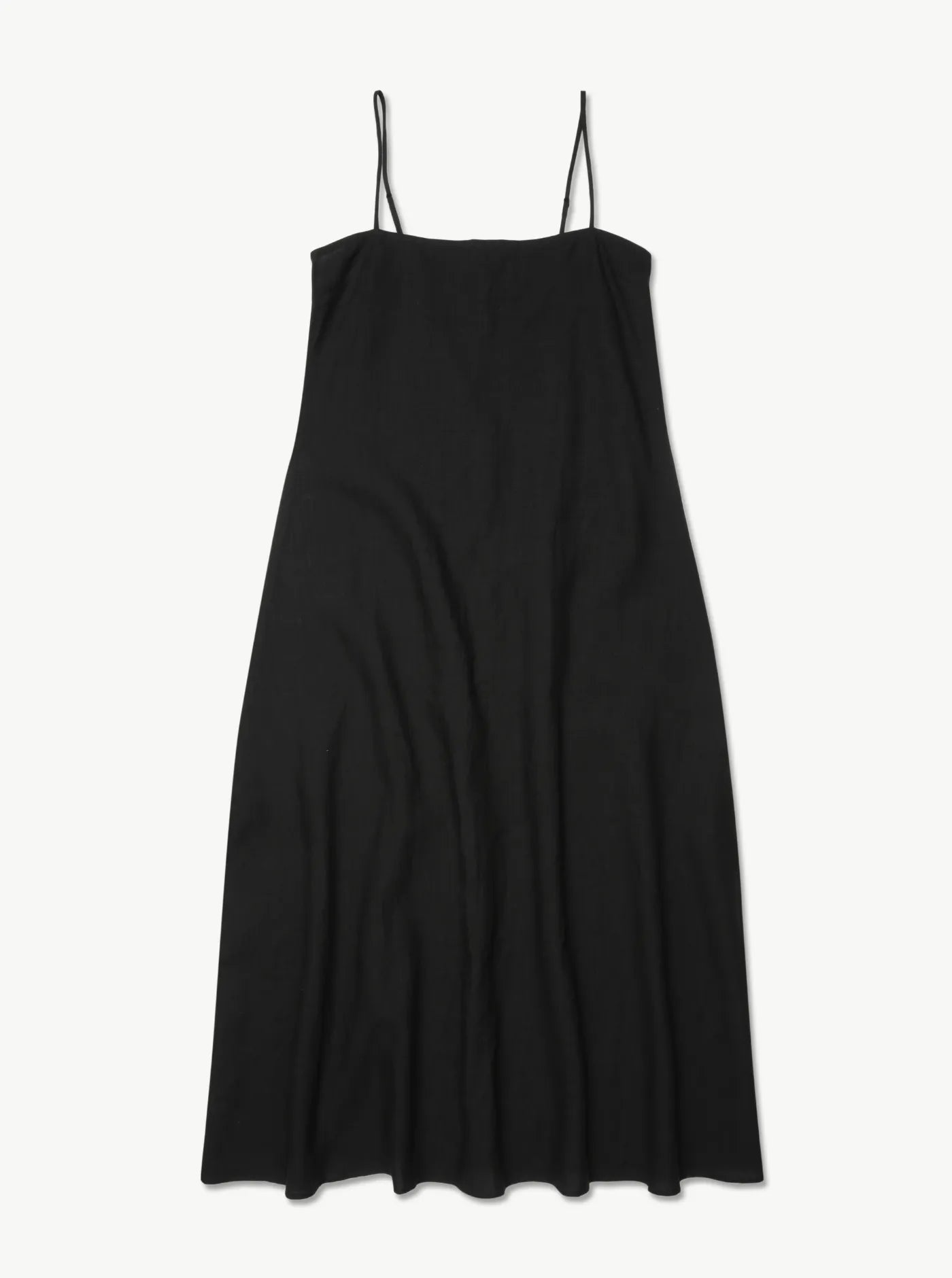 Marama Linen Dress Charcoal