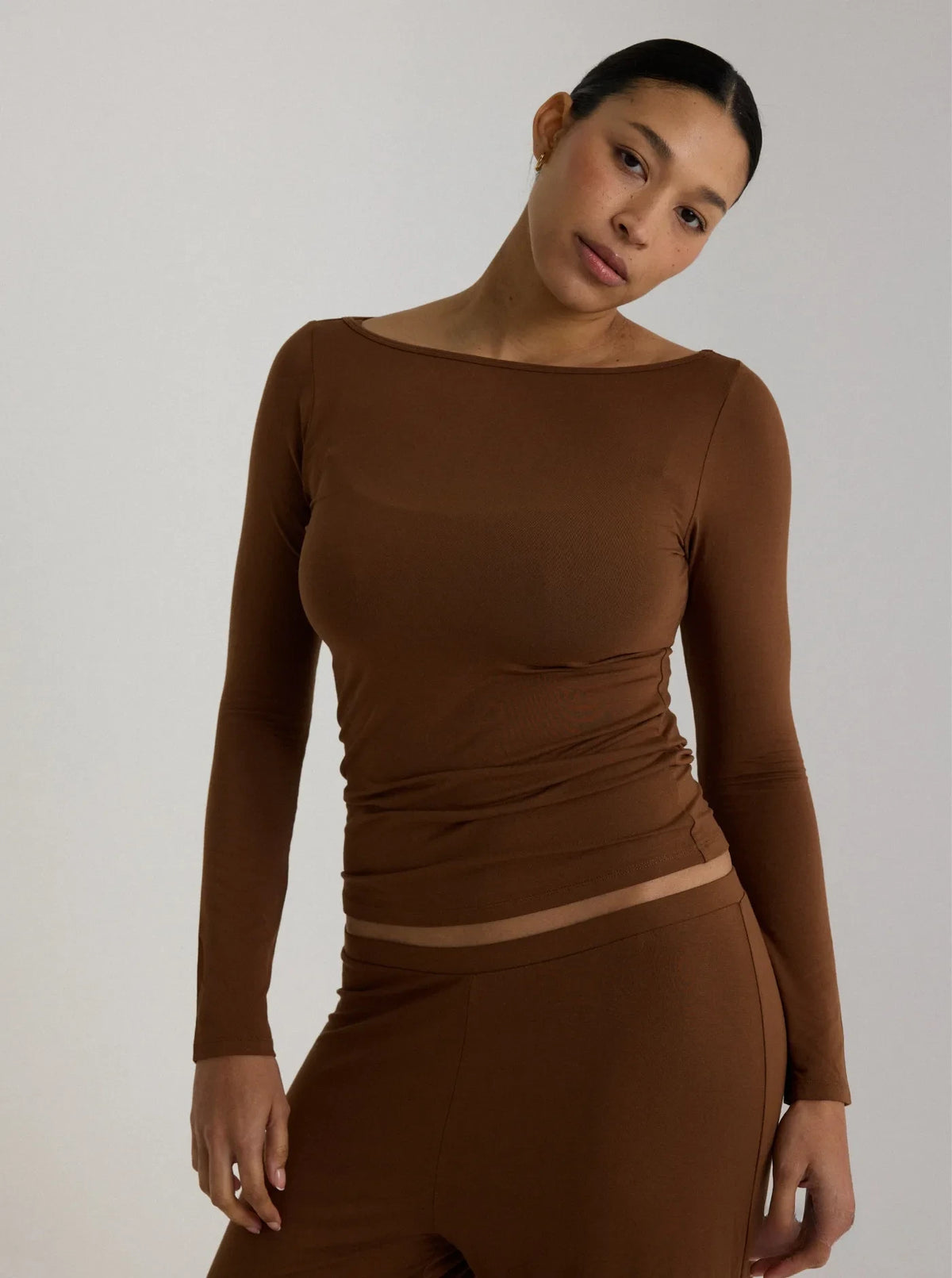Manu Long Sleeve Top Earth