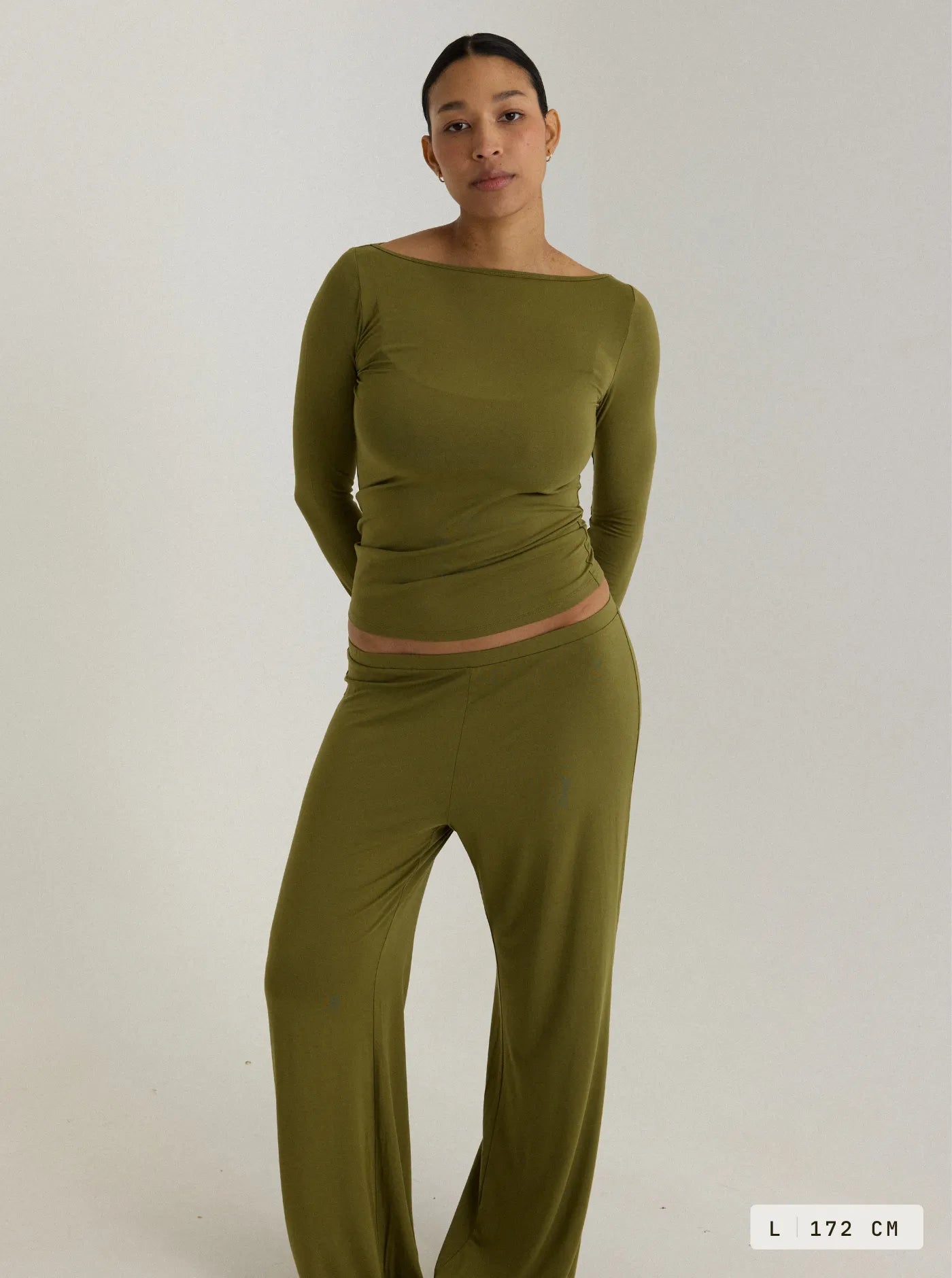Manu Long Sleeve Top Olive