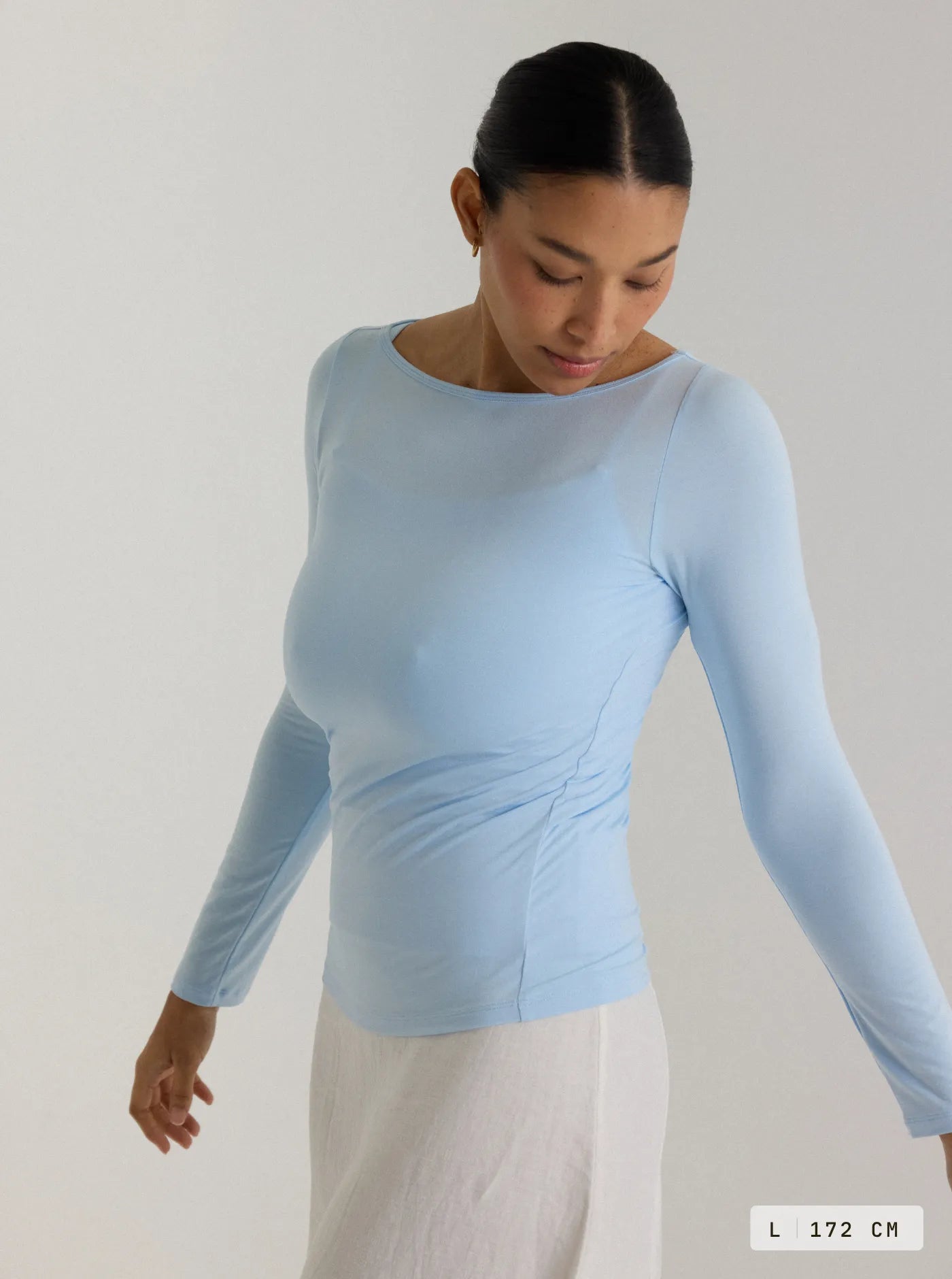 Manu Long Sleeve Top Sky