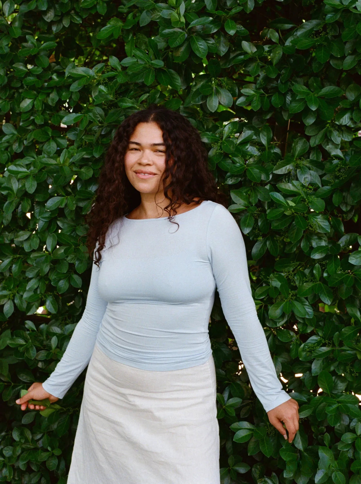 Manu Long Sleeve Top Sky