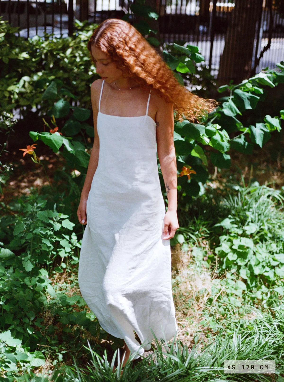 Marama Linen Dress Ivory