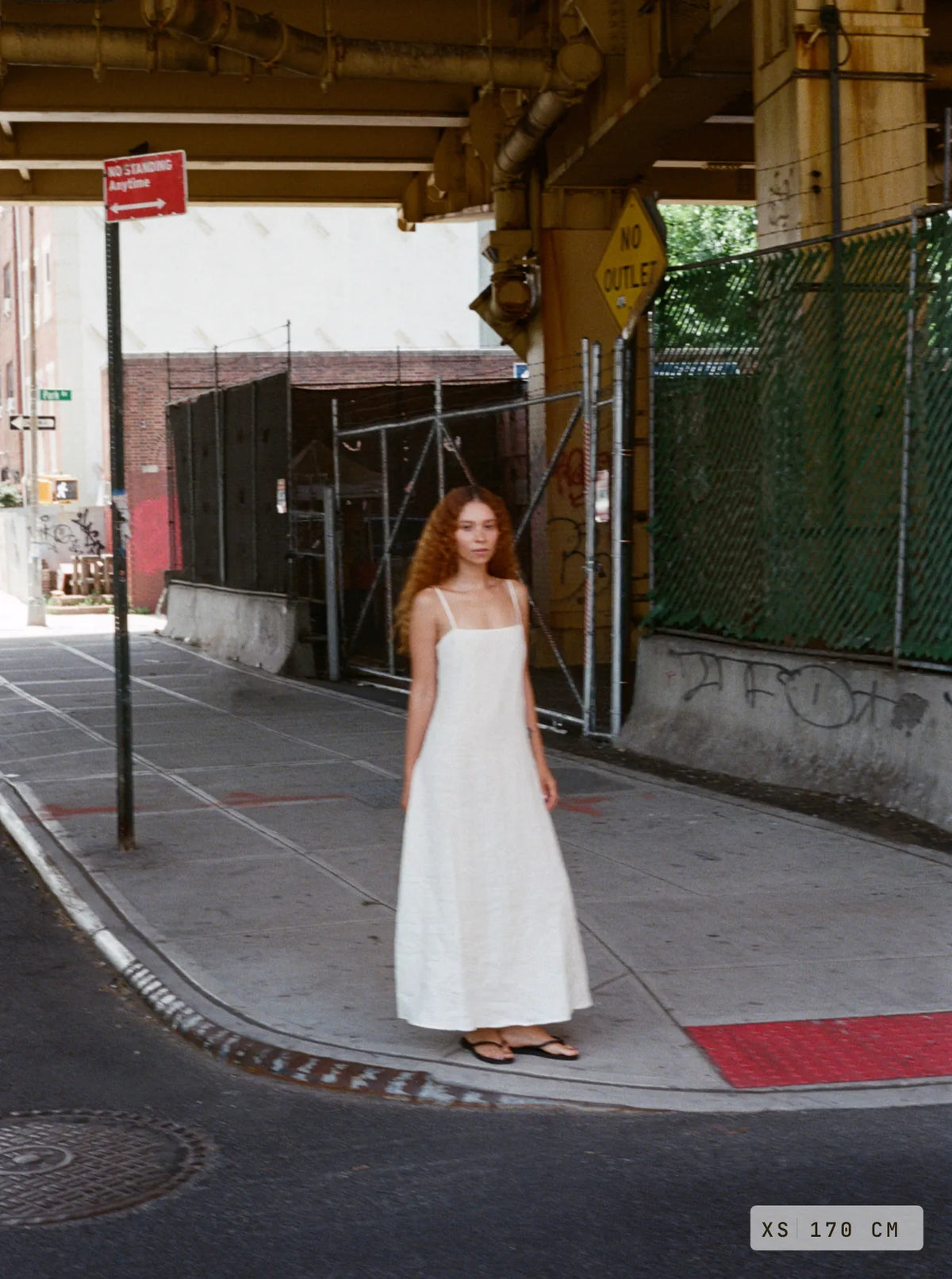 Marama Linen Dress Ivory