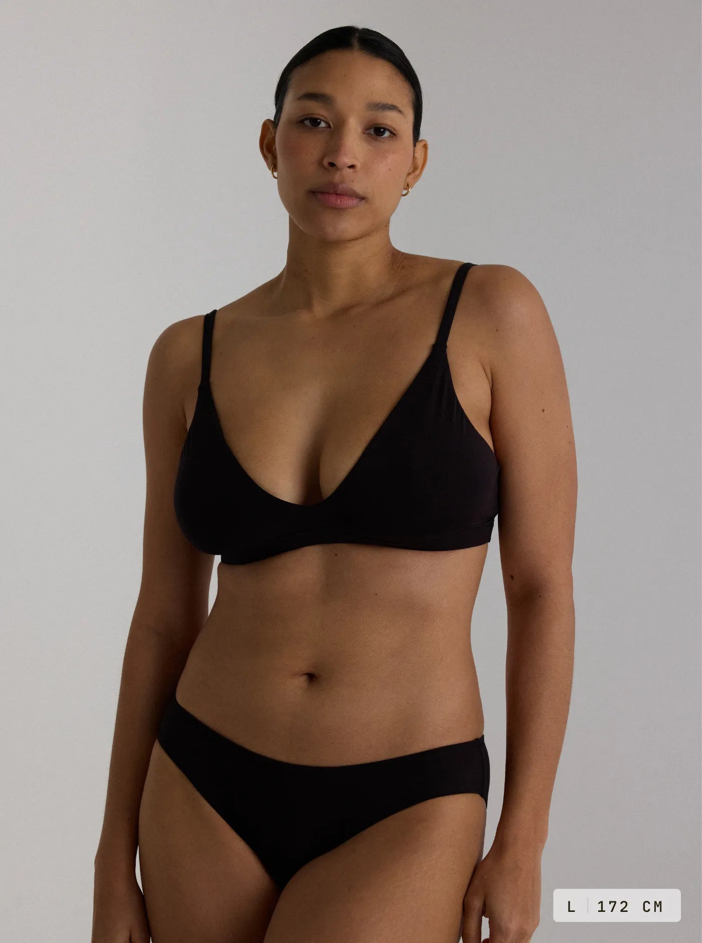 Meadow Adjustable Bra Charcoal