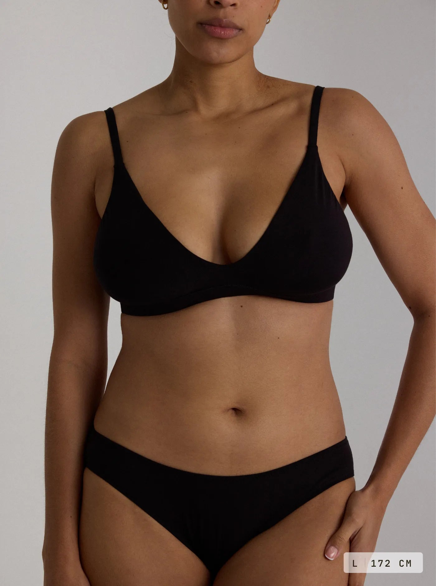 Meadow Adjustable Bra Charcoal