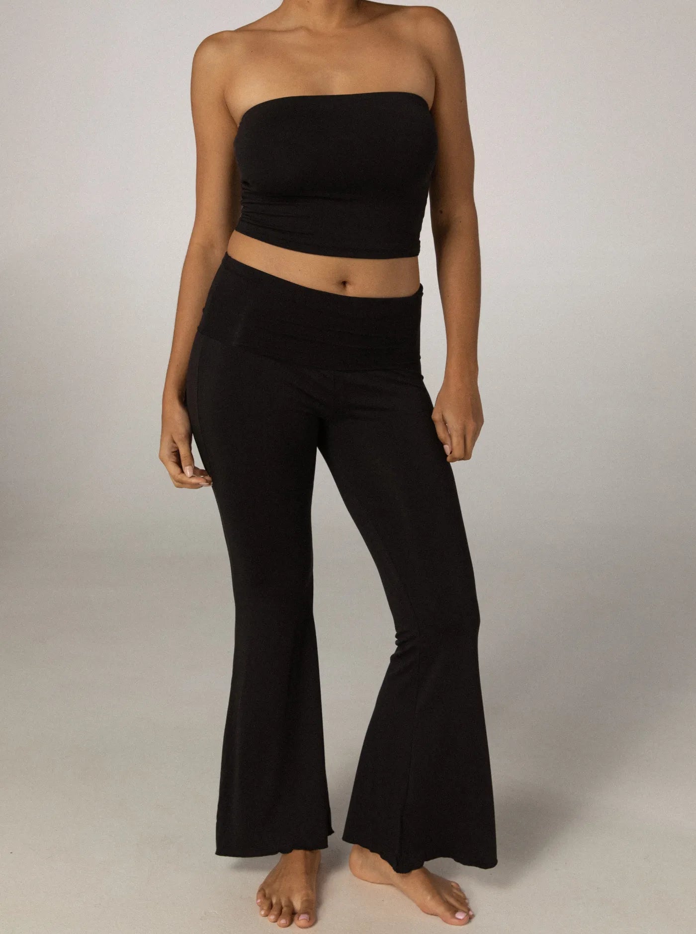 Mila Flares Charcoal